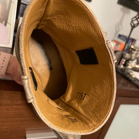 Cool Matisse fringe rugged cowboy boots, leather - Picture 9 of 14